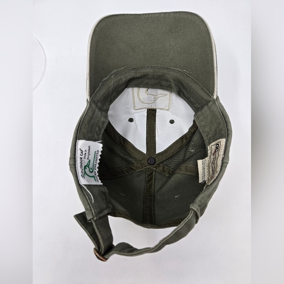 DUCKS UNLIMITED ARMY GREEN BASESBALL HAT CAP ACCESSORY UNISEX OS HUNTING OUTDOOR - Picture 8 of 13